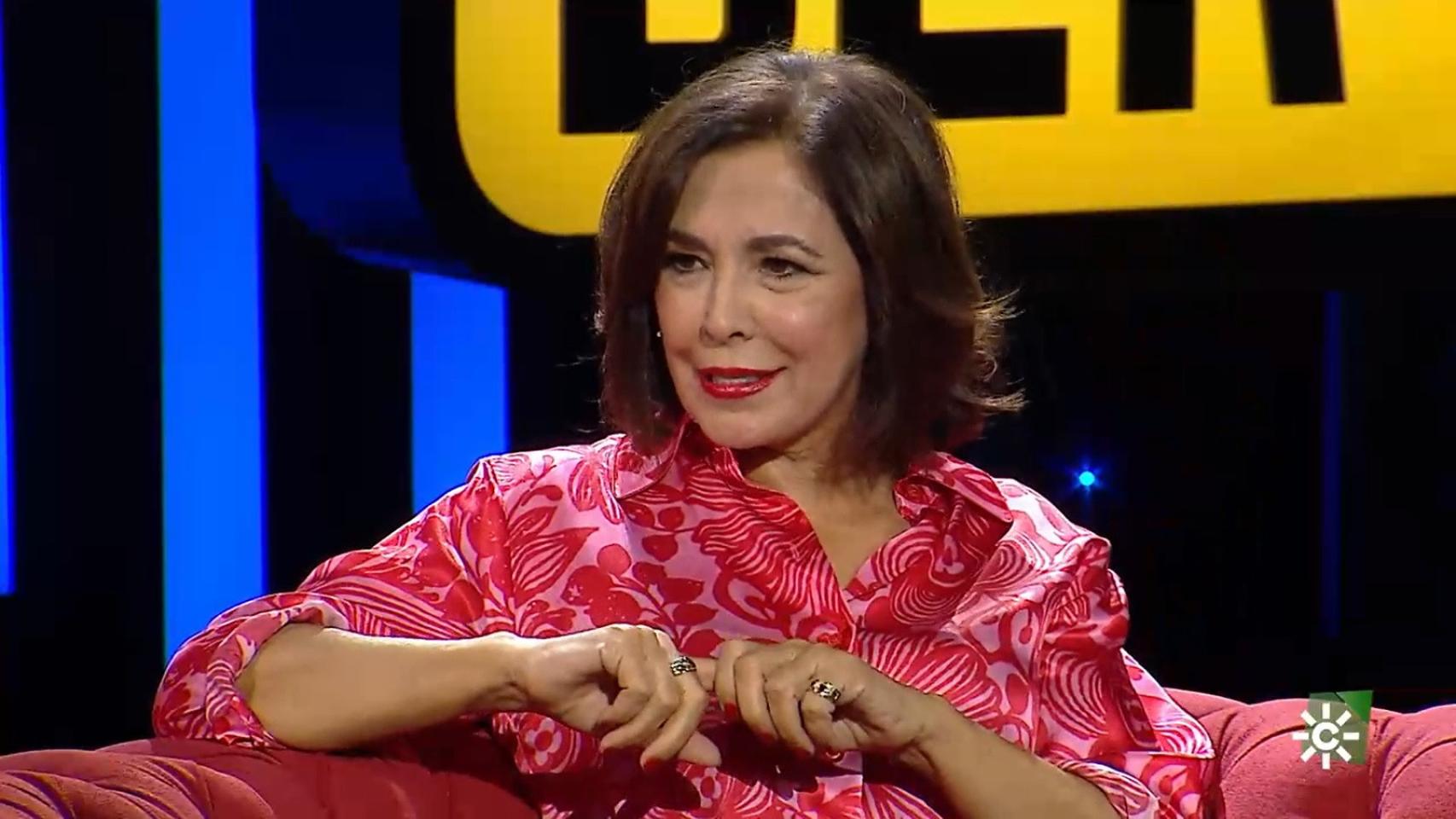 Isabel Gemio en 'El show de Bertín'.
