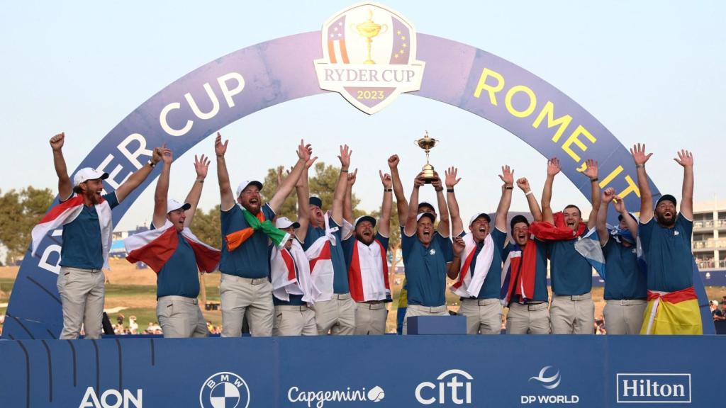 Europa alza el título que le acredita como ganadora de la Ryder Cup 2023