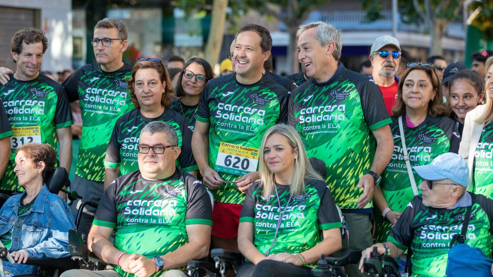 Cuatro mil participantes en la carrera solidaria de Eurocaja Rural contra la ELA en Toledo