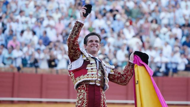 Julián López 'El Juli' en su despedida en la Maestranza de Sevilla.