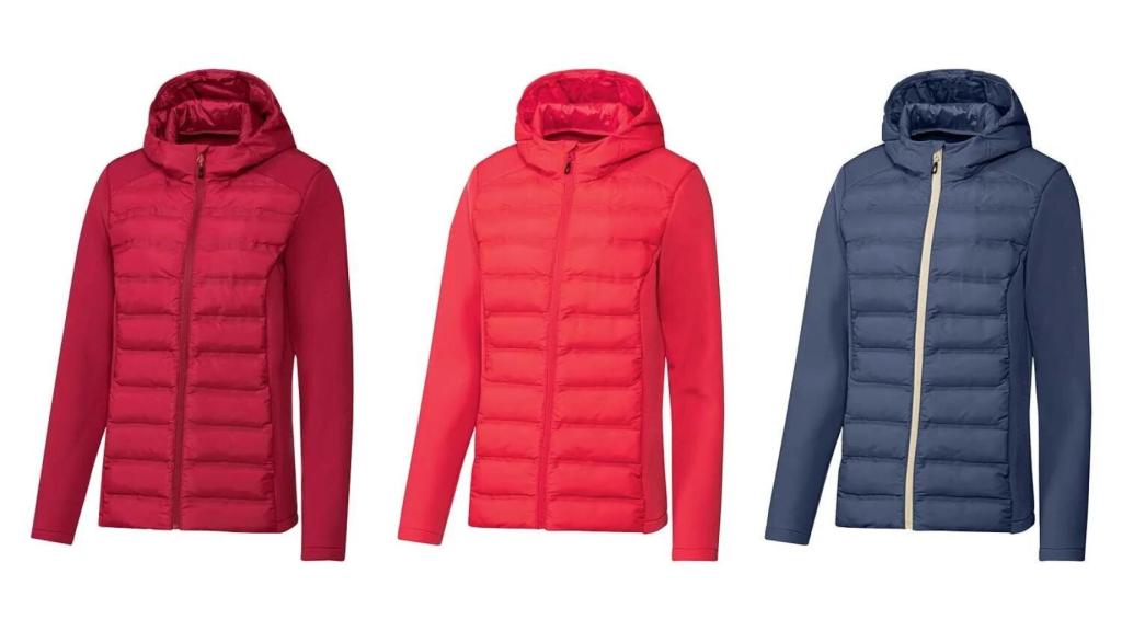 Chaqueta híbrida.