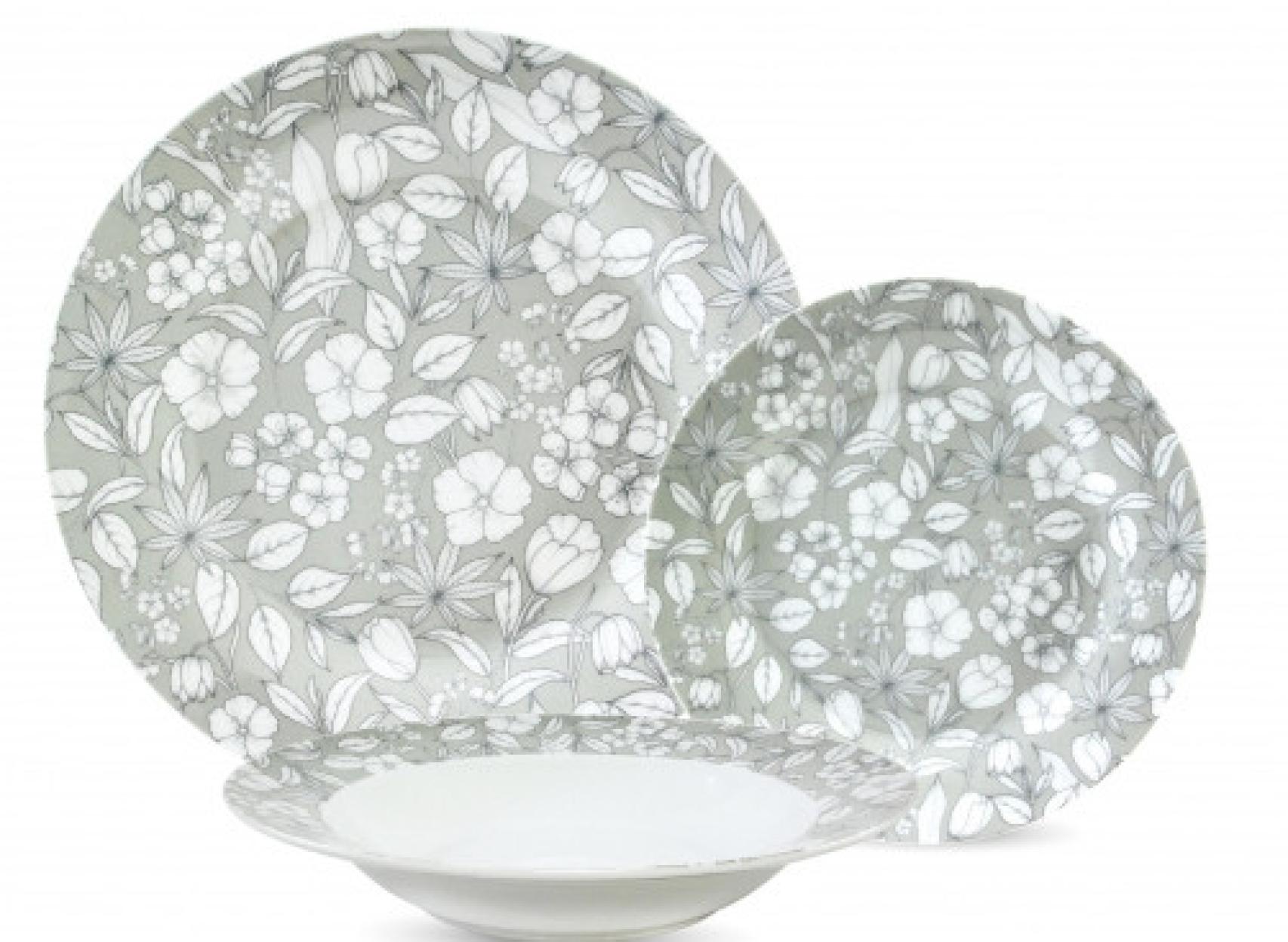 Vajilla porcelana.