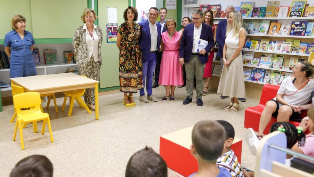 El conseller de Educación en el inicio de curso escolar el pasado septiembre. EE