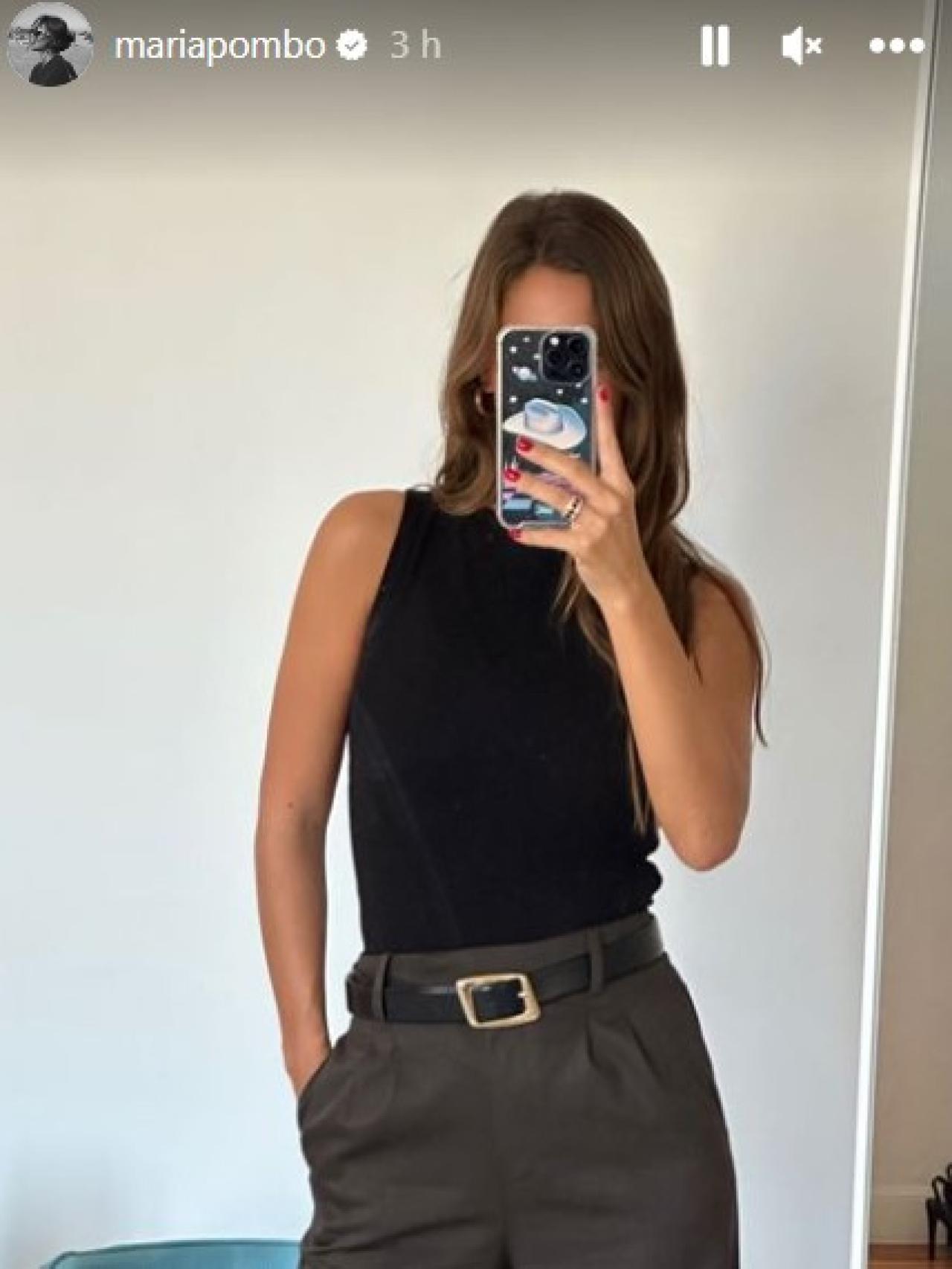 María Pombo en sus redes sociales.