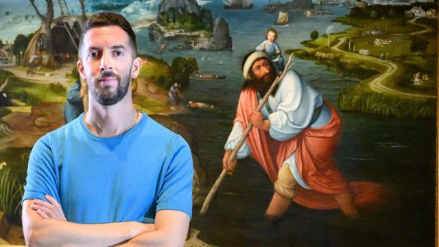 David Broncano posa para una campaña de Patrimonio Nacional.