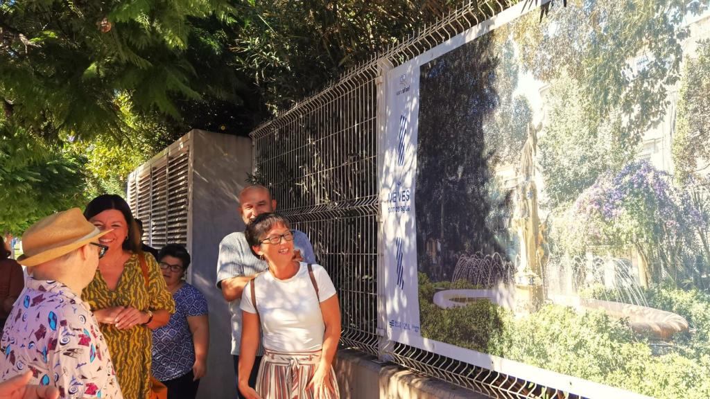 La fuente de la Aguadora es uno de los espacios más fotografiados en la serie 'Me ves. Agua'.