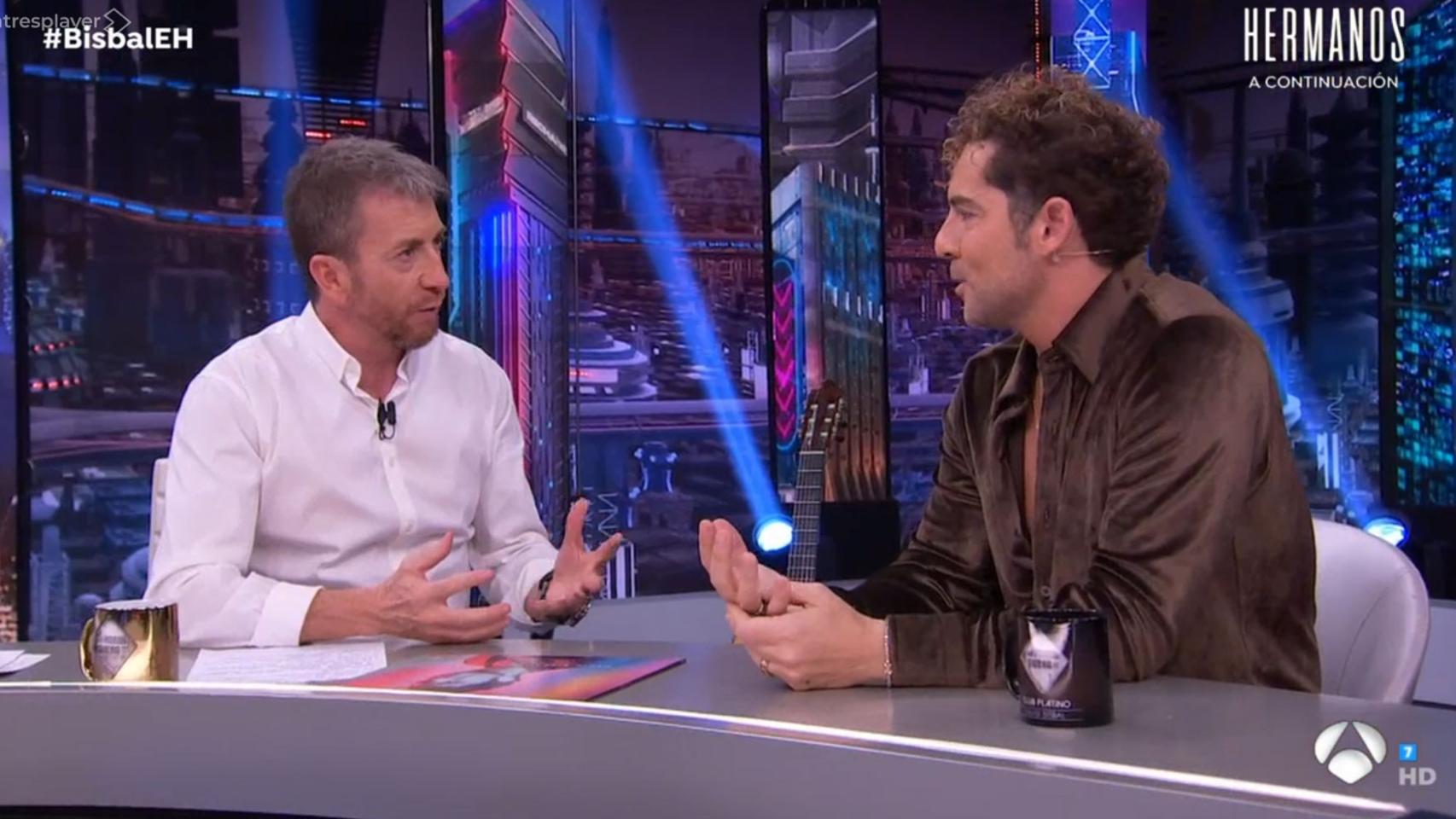 David Bisbal en ‘El Hormiguero’.