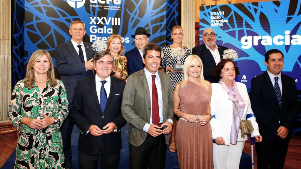 La gala de la 28ª edición de los premios AEFA.