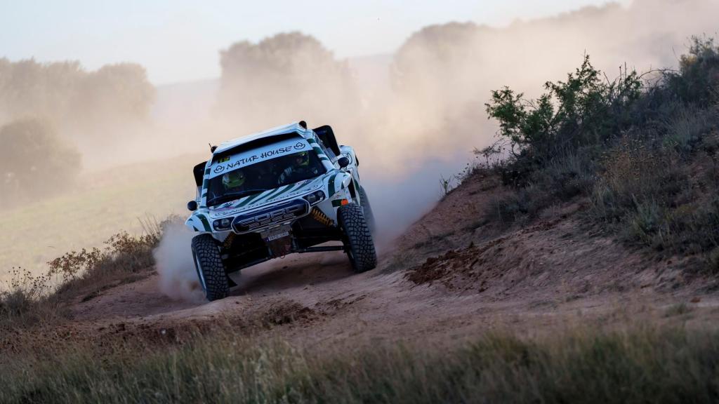 Kilian Revuelta, a bordo del GPR22 durante el Rally TT de Guadalajara.