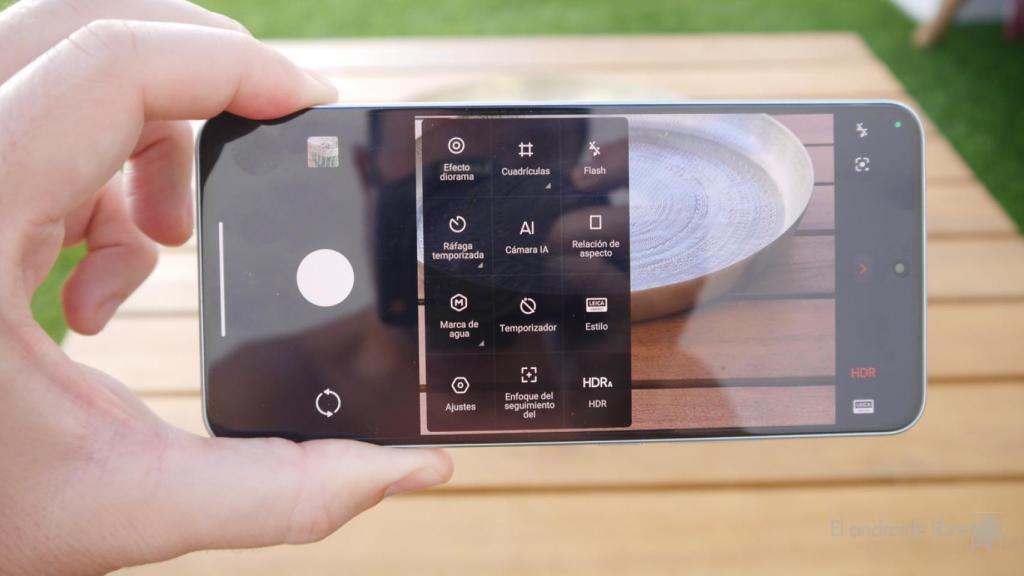 Interfaz de cámara del Xiaomi 13T Pro