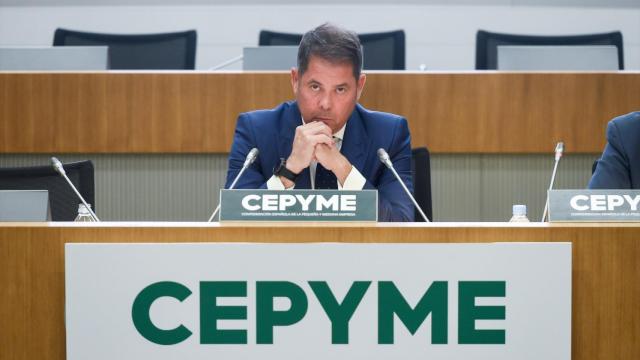 El presidente de Cepyme, Gerardo Cuerva.