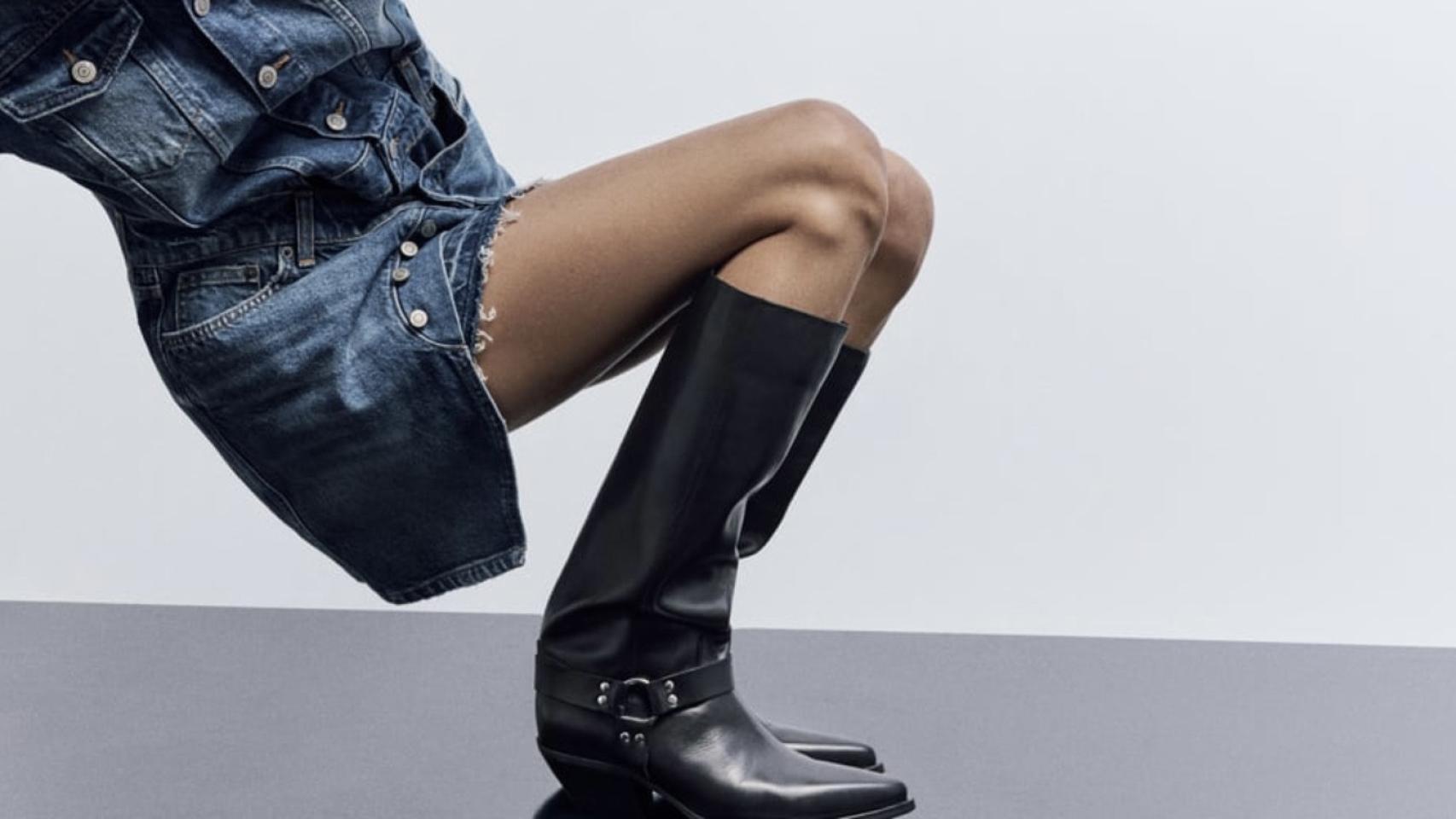 Botas biker de Zara