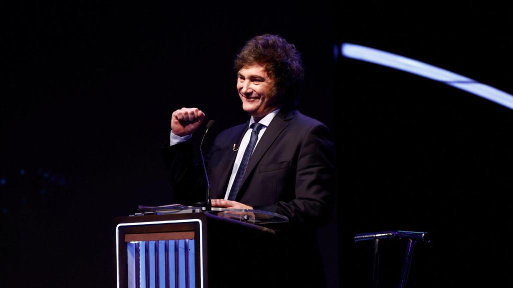 Javier Milei, candidato a la presidencia de Argentina por el partido La Libertad Avanza.