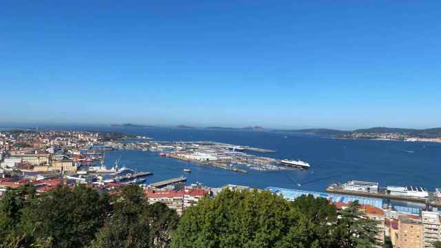 Vistas de la ciudad de Vigo.