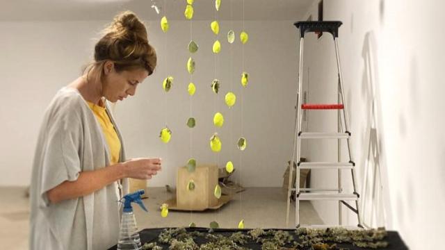 La artista Alexandra Knie.