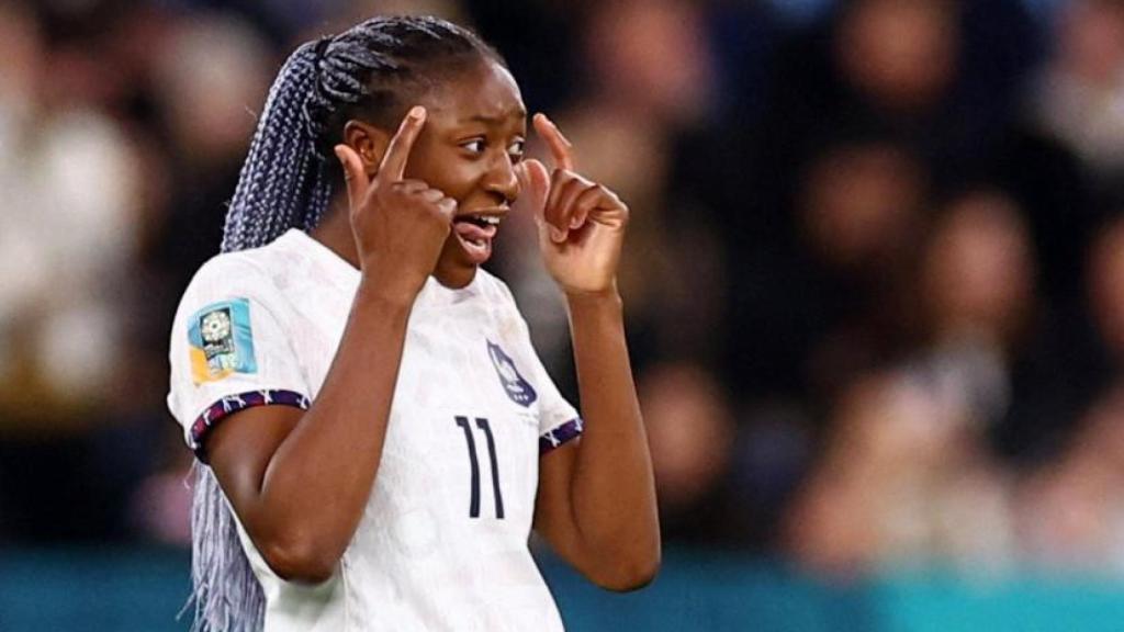 Kadidiatou Diani, con la selección de Francia