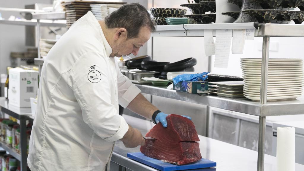 El chef ejecutivo Damián Ríos.