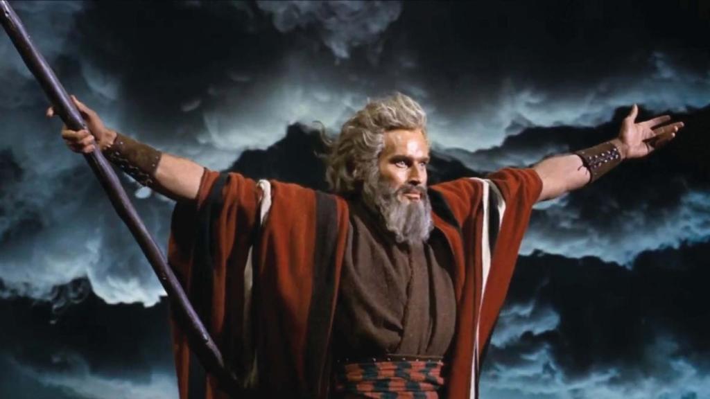 Charlton Heston en 'Los diez mandamientos', de Cecil B. DeMille (1956)