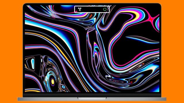 MacBook Pro con una Dynamic Island.