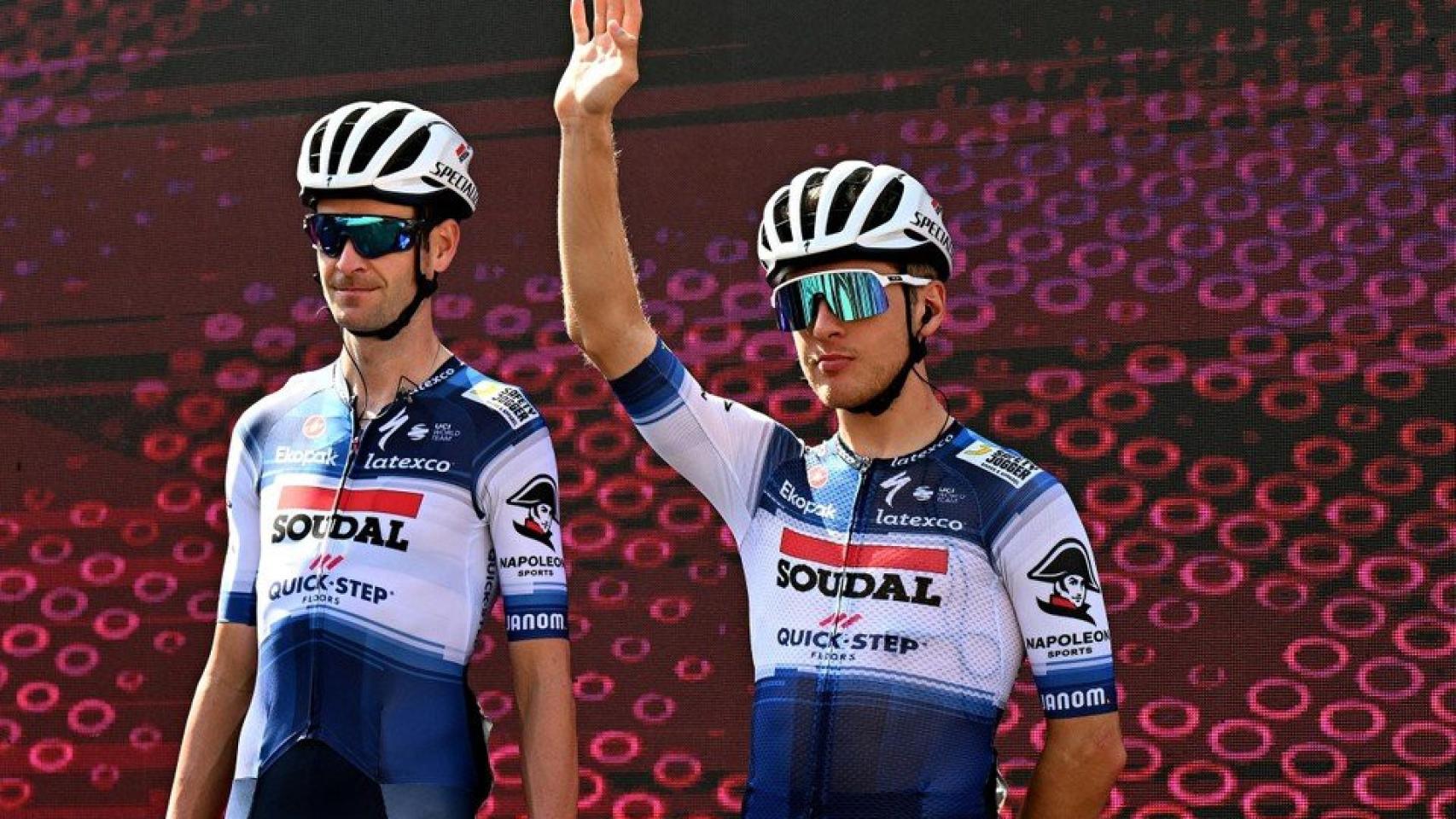 Serry y Van Wilder, con el Soudal - Quick Step.
