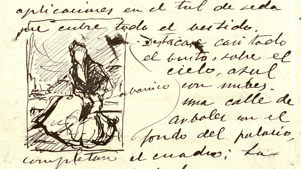 Una de las cartas halladas. Foto: Ministerio de Cultura