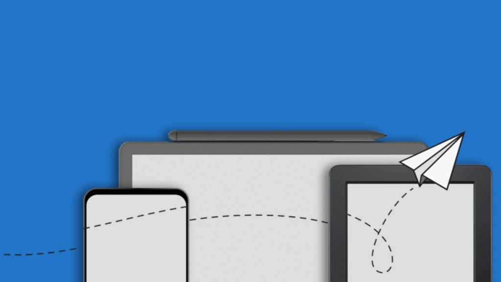 Send to Kindle es la función para enviar archivos al lector