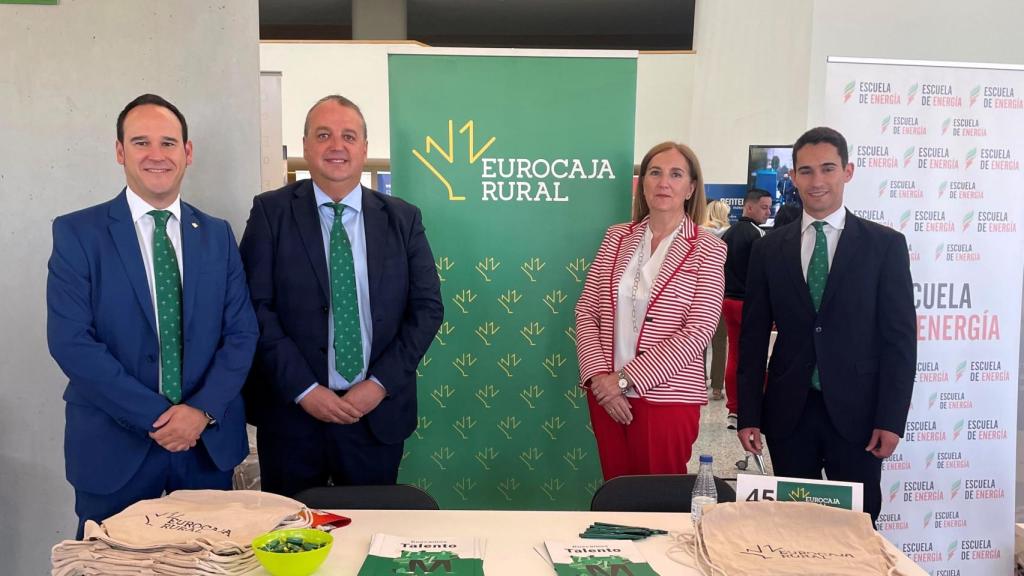 Eurocaja Rural en la Feria de Empleo 'Burgos Emplea 2023'. Foto: Eurocaja Rural.