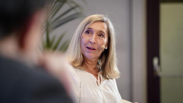 Irene Bretón, presidenta de la Fundación de la Sociedad Española de Endocrinología y Nutrición (FSEEN), durante su intervención en la mesa redonda 'La pandemia del siglo XXI en los países desarrollados: obesidad'; en la segunda jornada del IV Observatorio de la Sanidad 'Los cambios que necesita la sanidad actual'.