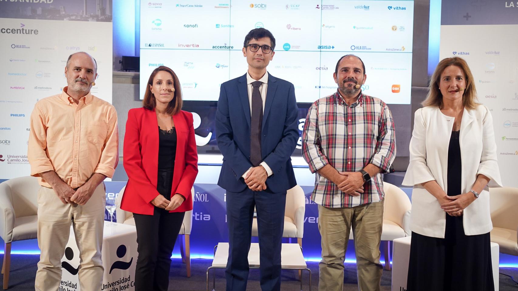 Daniel Gil Martorell, Raquel Fernández, Marcos Domínguez, Carlos Martín Saborido y Mónica Rodríguez.