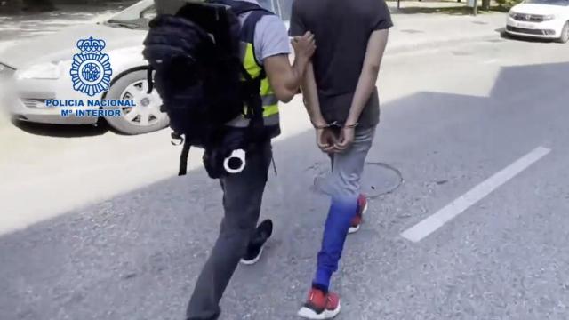 El detenido en Madrid por mantener relaciones con su hija de pocos meses.