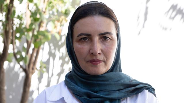 La exjueza afgana Gulalai Hotak.