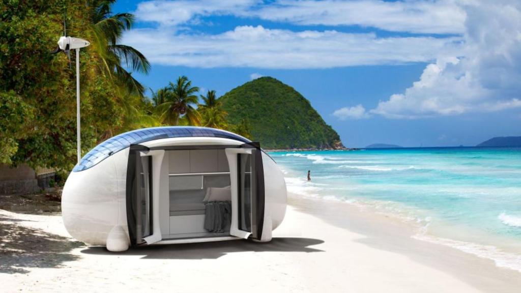 La casa Ecocapsule.