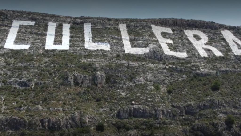 Las gigantescas letras de Cullera.