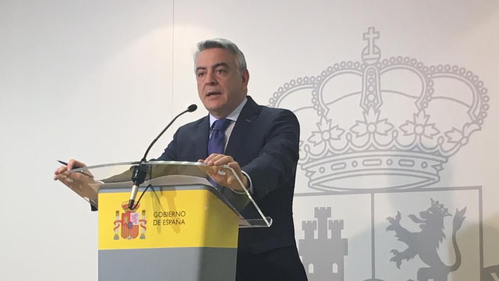 Javier de Andrés, durante su etapa al frente de la Delegación del Gobierno en el País Vasco (2016-2018).
