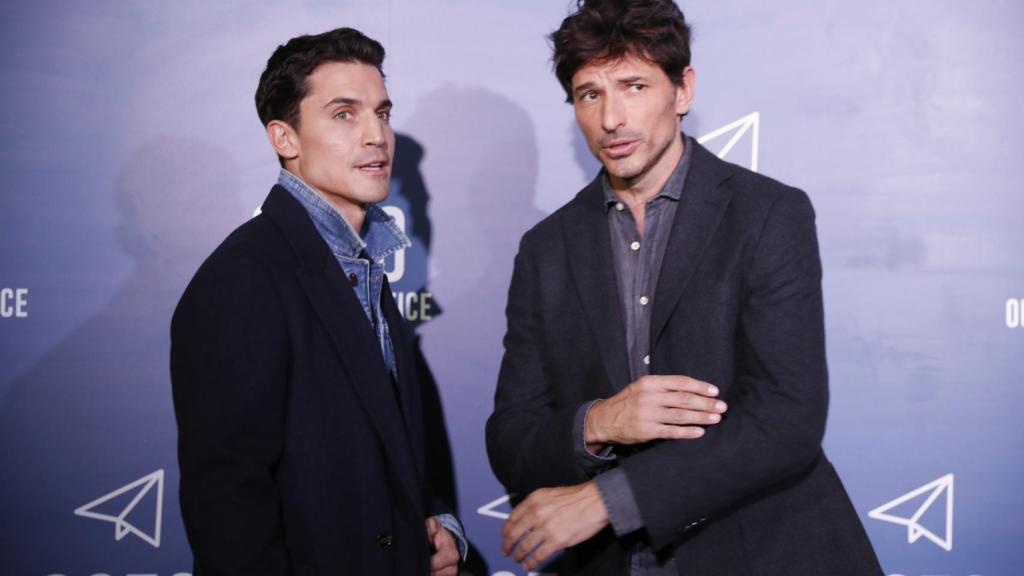 Álex González y Andrés Velencoso en el primer aniviersario de OOTO