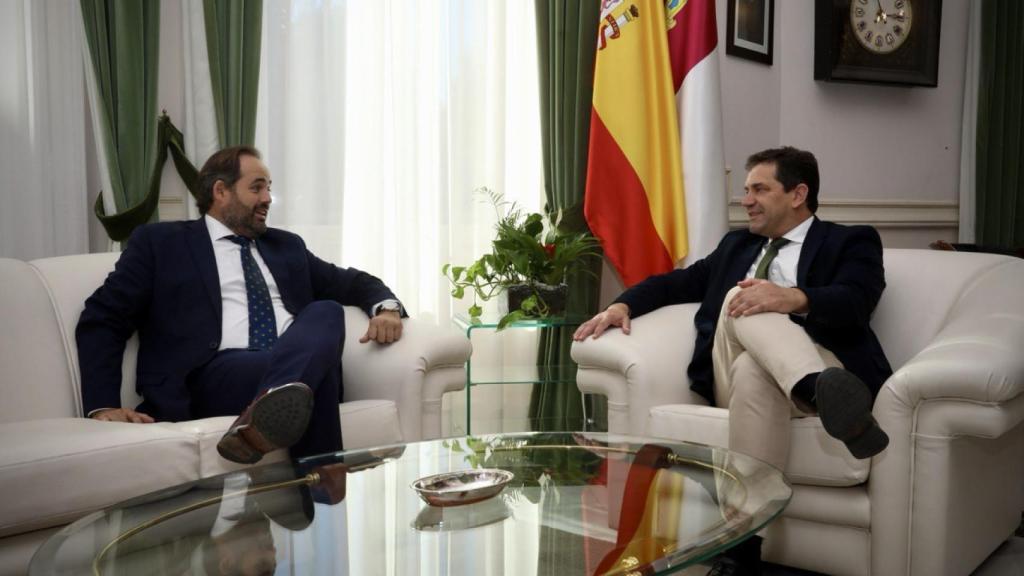 Encuentro oficial de Paco Núñez y Miguel Ángel Valverde