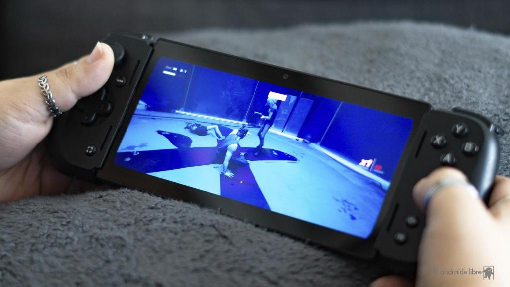 Razer Edge jugando al Sifu con Steam Link