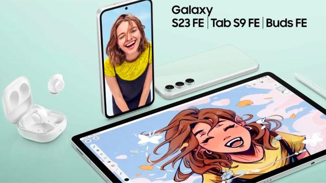 Los tres nuevos dispositivos Galaxy S23 FE de Samsung