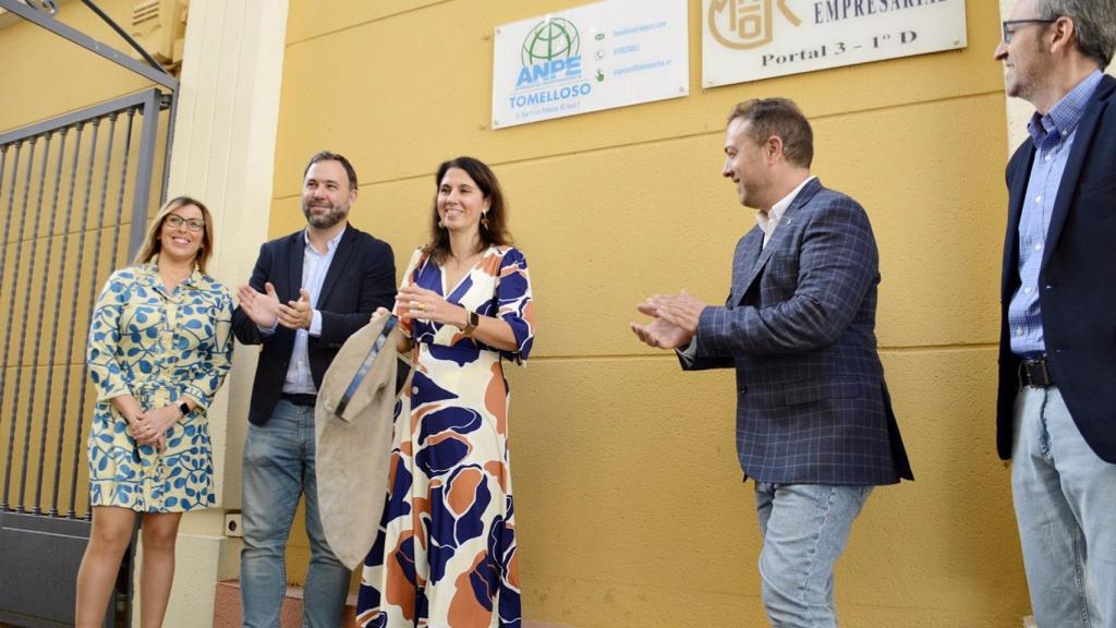 Inauguración de la sede de ANPE en Tomelloso.
