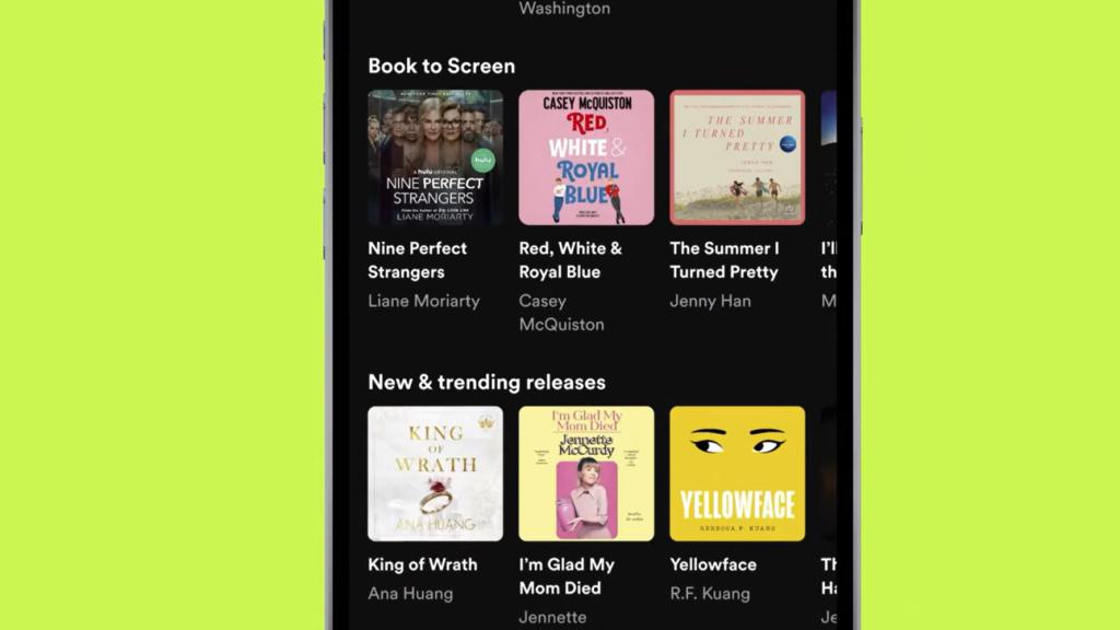 Audiolibros en Spotify