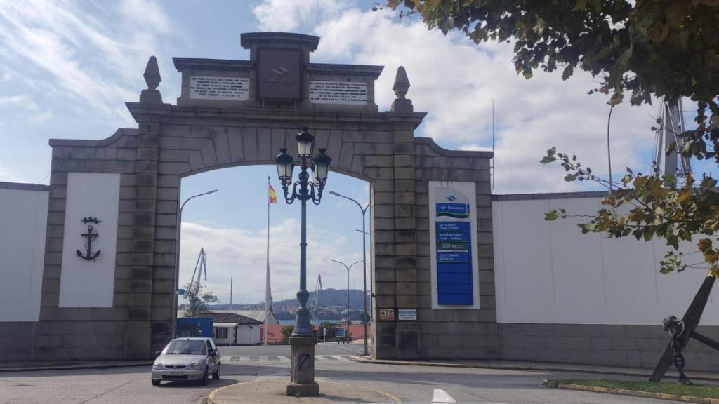 Puerta de Navantia Ferrol