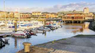 Puerto de Vilagarcía de Arousa.