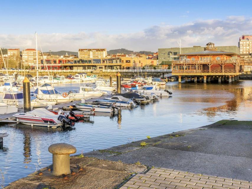 Puerto de Vilagarcía de Arousa.