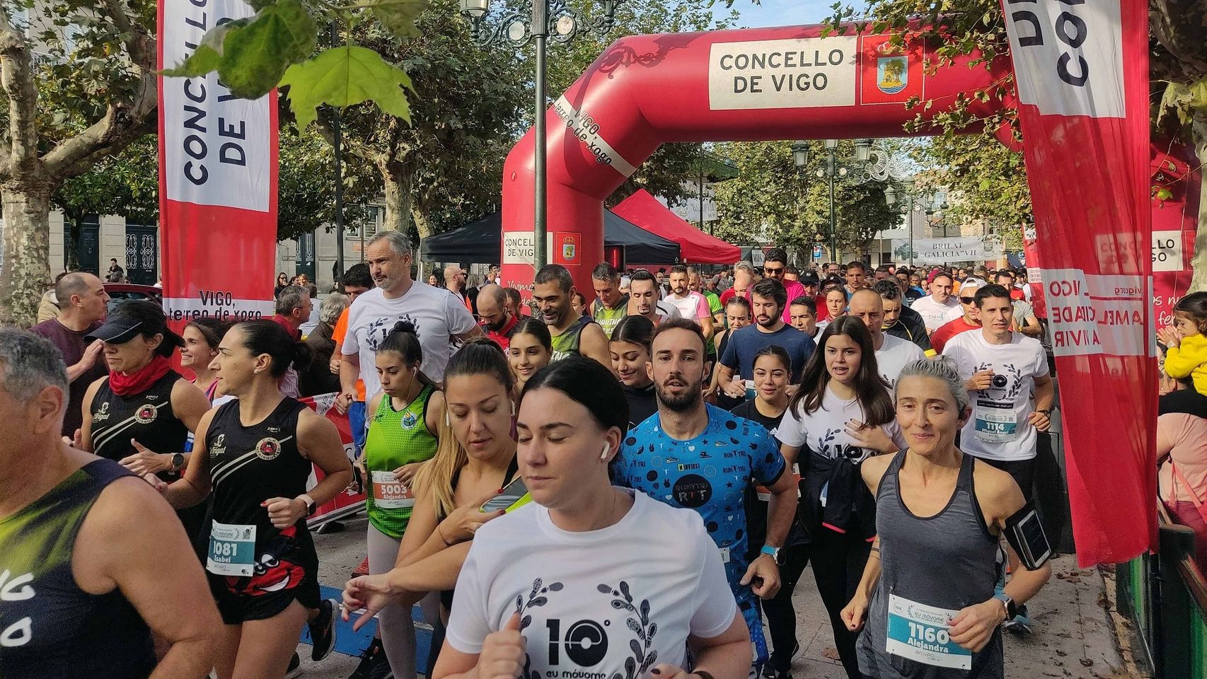 Imagen de la Carrera Solidaria por la Esclerosis Múltiple en anteriores ediciones.
