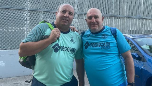 Juan Cogollo, izquierda, no ve bien el renombramiento; Juan Fernández, derecha, sí.