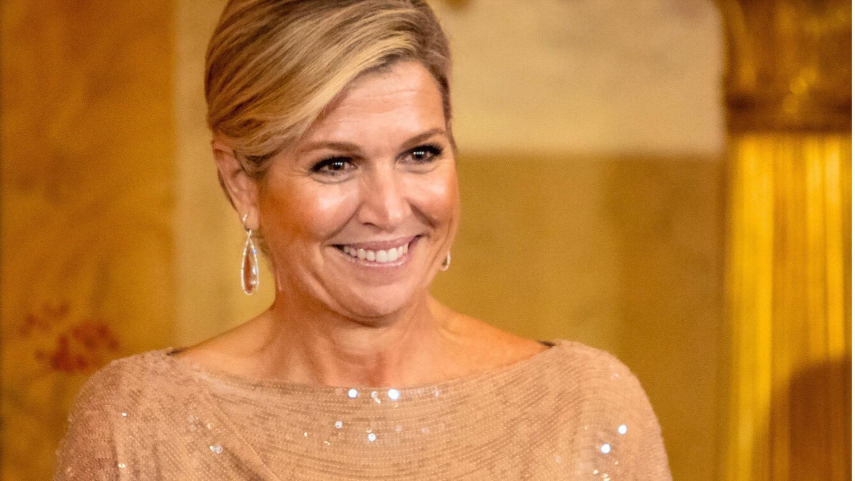 La Reina, durante su discurso.