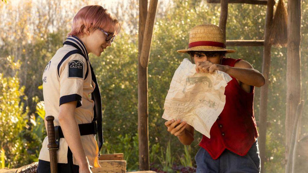 Kobi y Luffy en 'One Piece'.