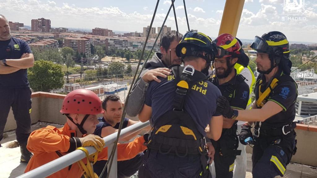 Simulacro de intervención.
