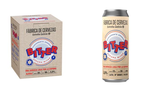 bitter estrella galicia collage