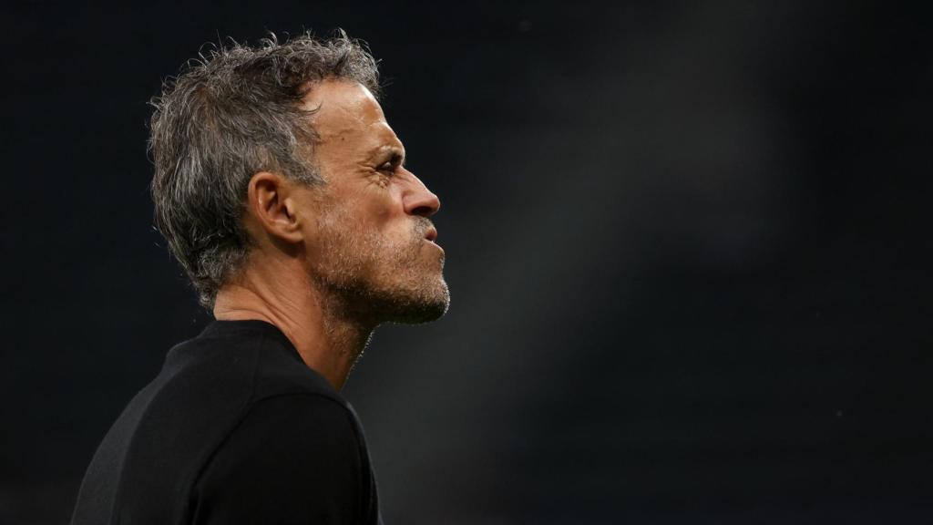 Luis Enrique, con el PSG